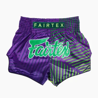 Calções de Kickboxing-Thai Fairtex BS1922 Racer Roxa