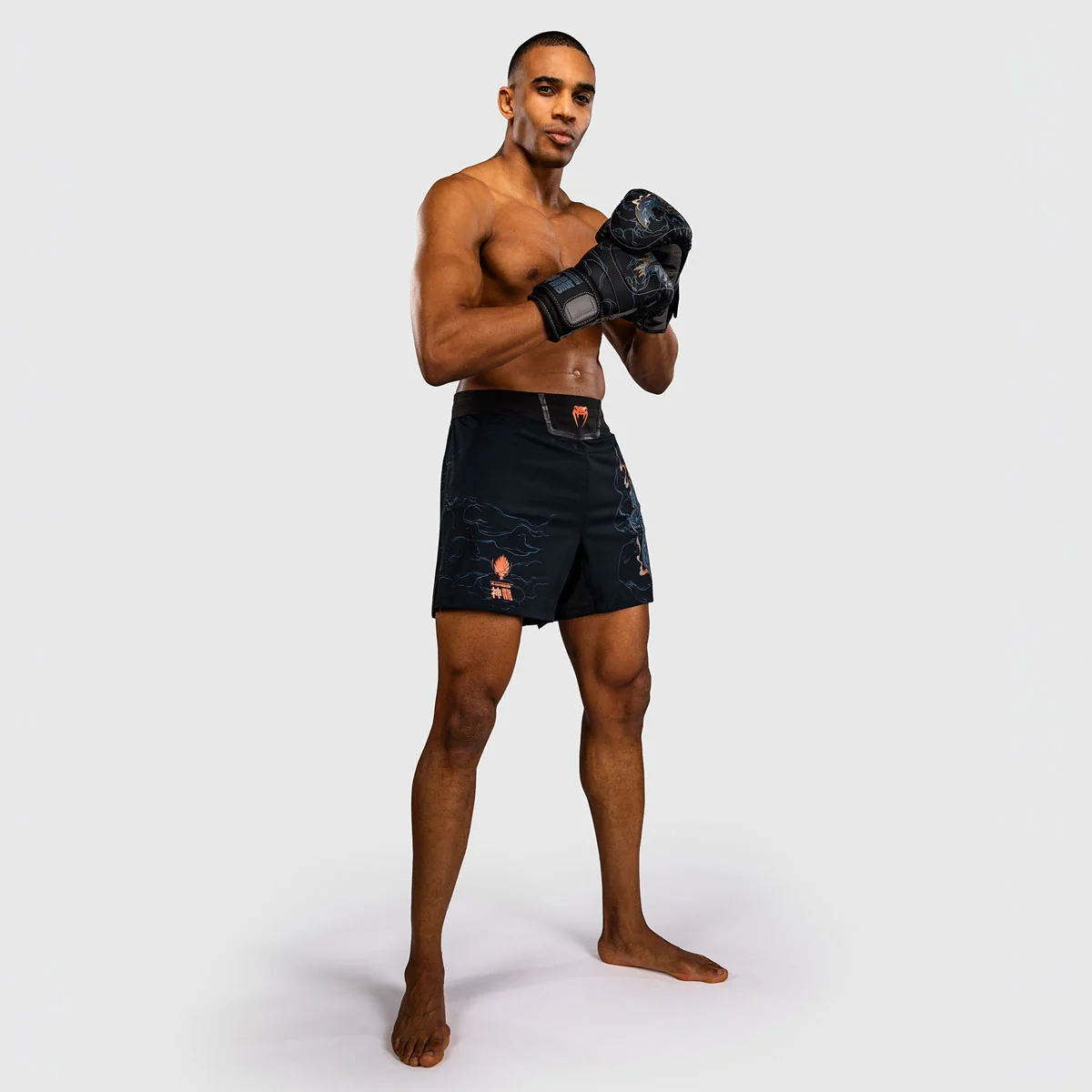 Calções de MMA Venum Thunder Dragon Preto - Image 5