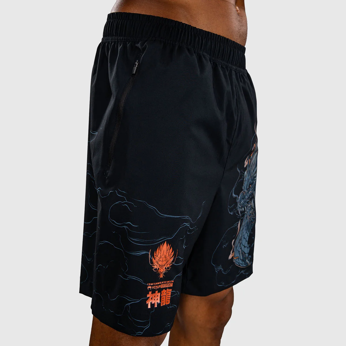 Calções de treino Venum Thunder Dragon Preto - Image 8
