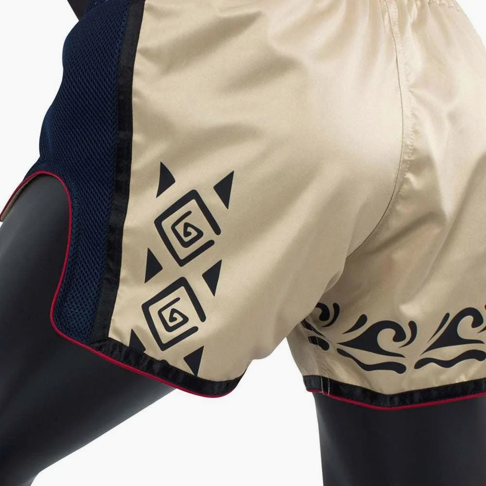 Calções de Kickboxing-Thai Fairtex BS1713 Caqui - Image 6