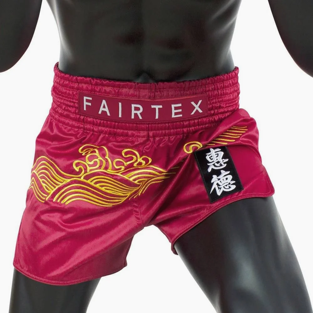 Calções de Kickboxing-Thai Fairtex BS1910 Rio Dourado - Image 3