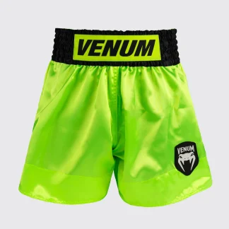 Calções kick-tailandeses Venum Classic Evo Amarelo-preto
