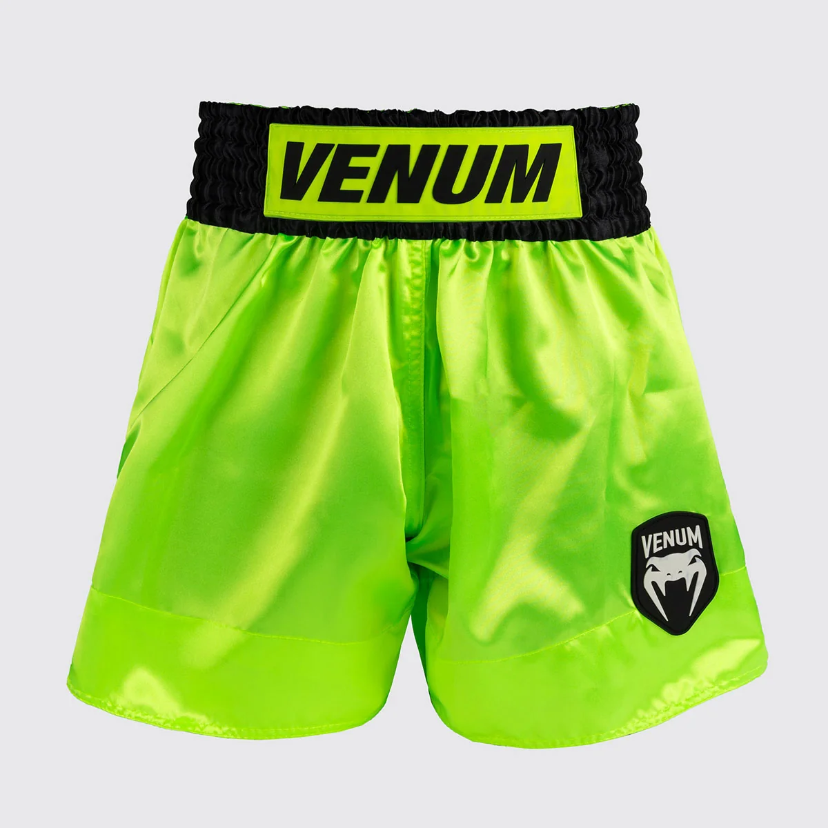 Calções kick-tailandeses Venum Classic Evo Amarelo-preto - Image 2