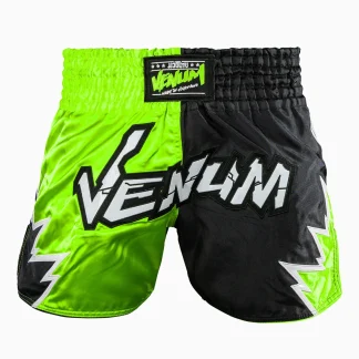 Calções kick-thai Venum Inferno 2.0 Verde-preto