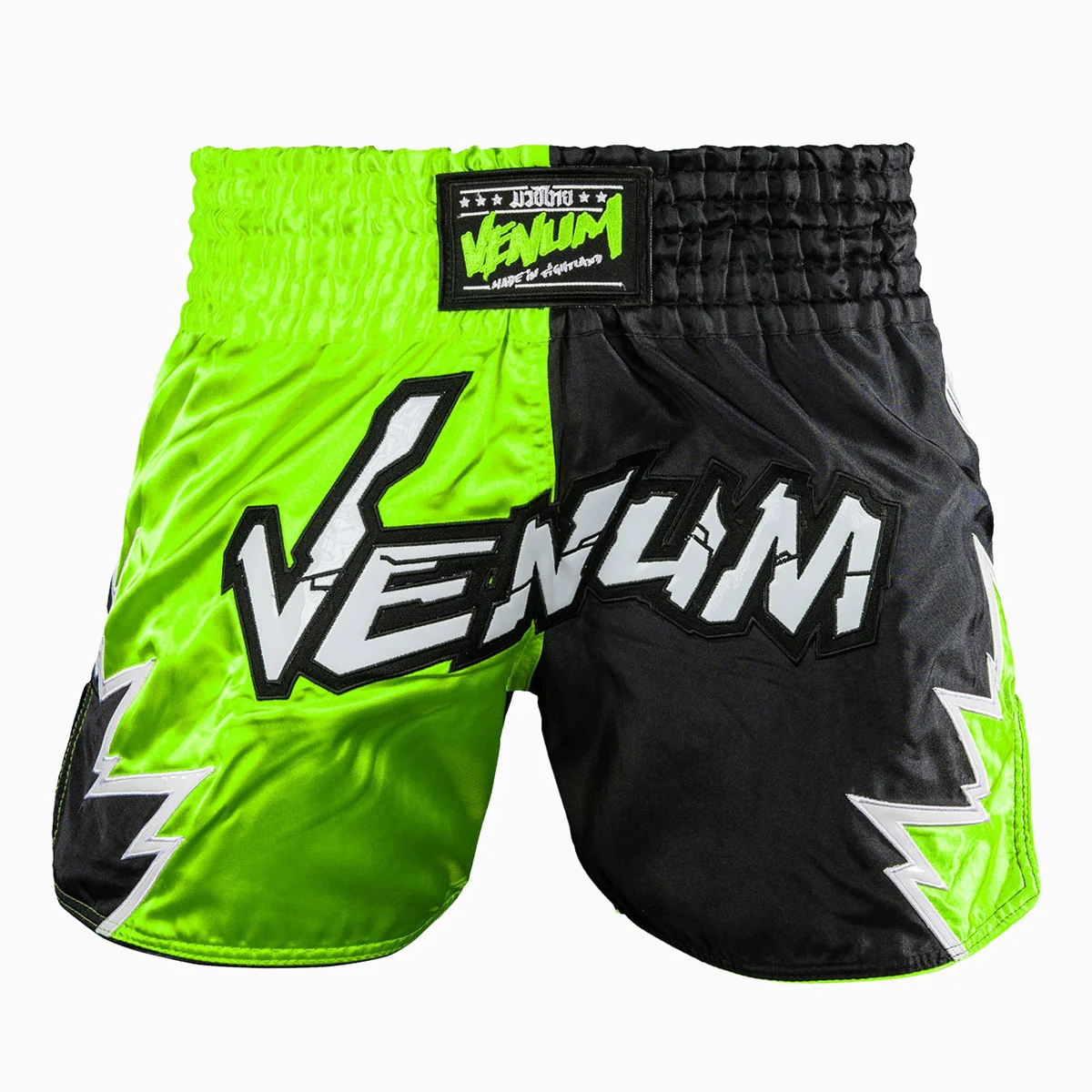 Calções kick-thai Venum Inferno 2.0 Verde-preto