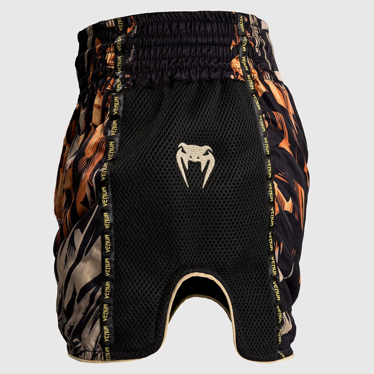 Calções de Kickboxing-Thai Venum Tigre Preto Laranja - Image 5