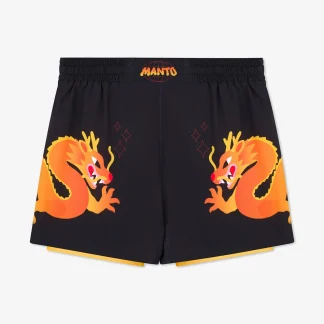Calções de MMA Manto Varsóvia Para Tóquio Preto