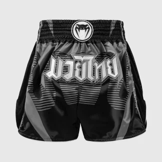 Calções kick-tailandeses Venum Adrenaline Preto-cinza
