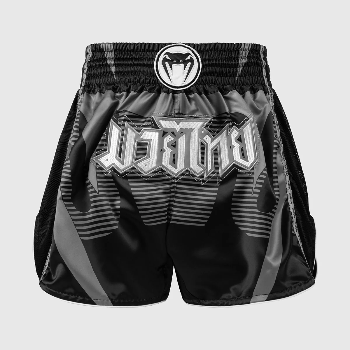 Calções kick-tailandeses Venum Adrenaline Preto-cinza