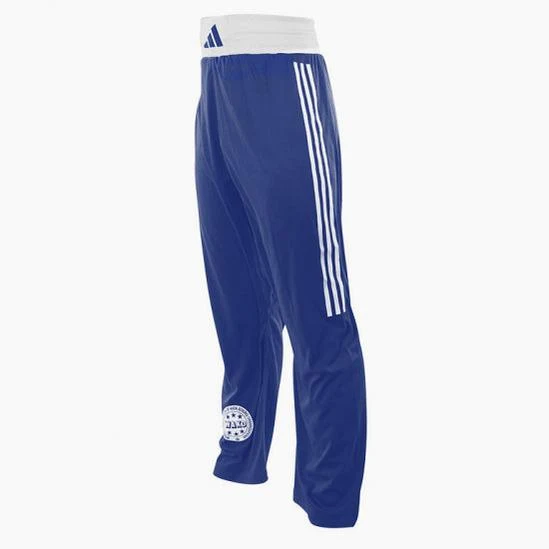 Calças Kickboxing WAKO Adidas Azul - Image 2