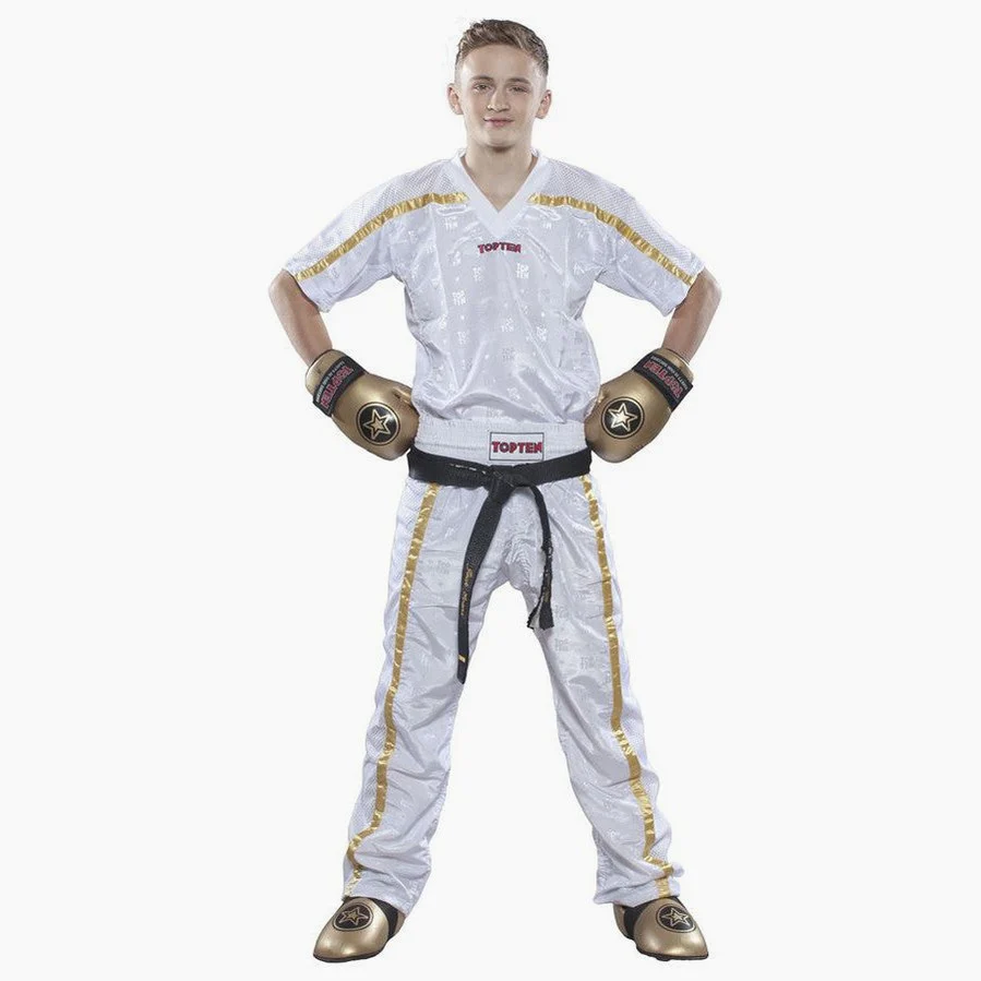 Calças kick boxing Top Ten Coleção Mesh Star - Image 3