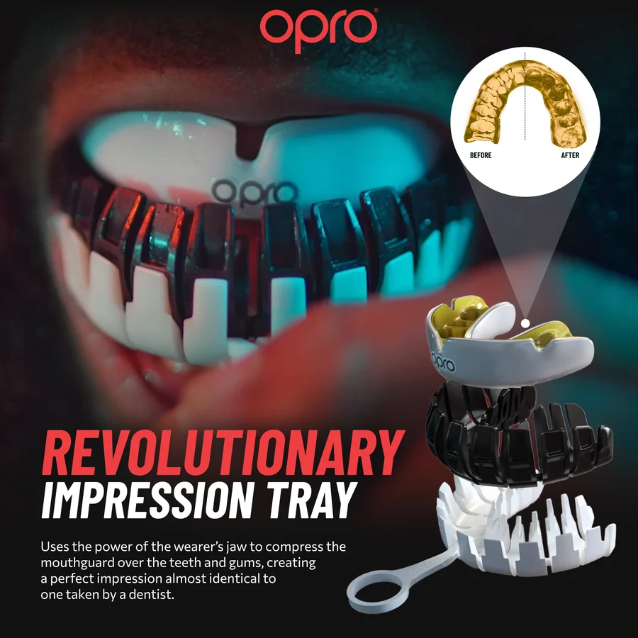Protetor Bucal Opro Instant Custom-Fit Dentes de Ouro - Image 5