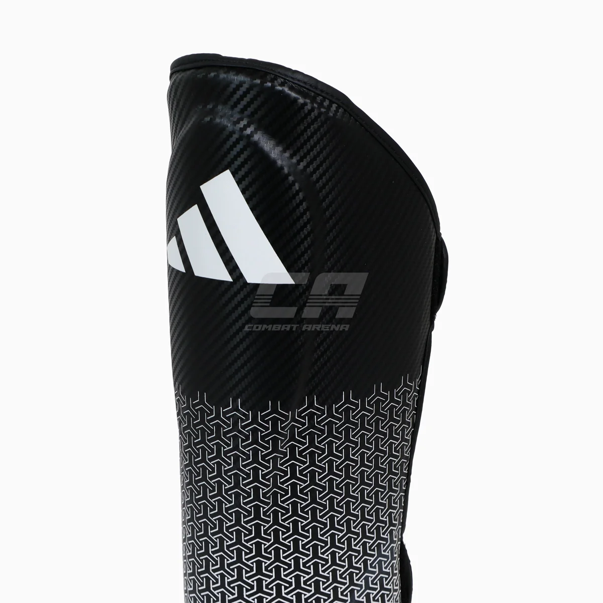 Caneleiras com para-pé Adidas Pro Kickboxing WAKO Preto-branco - Image 4