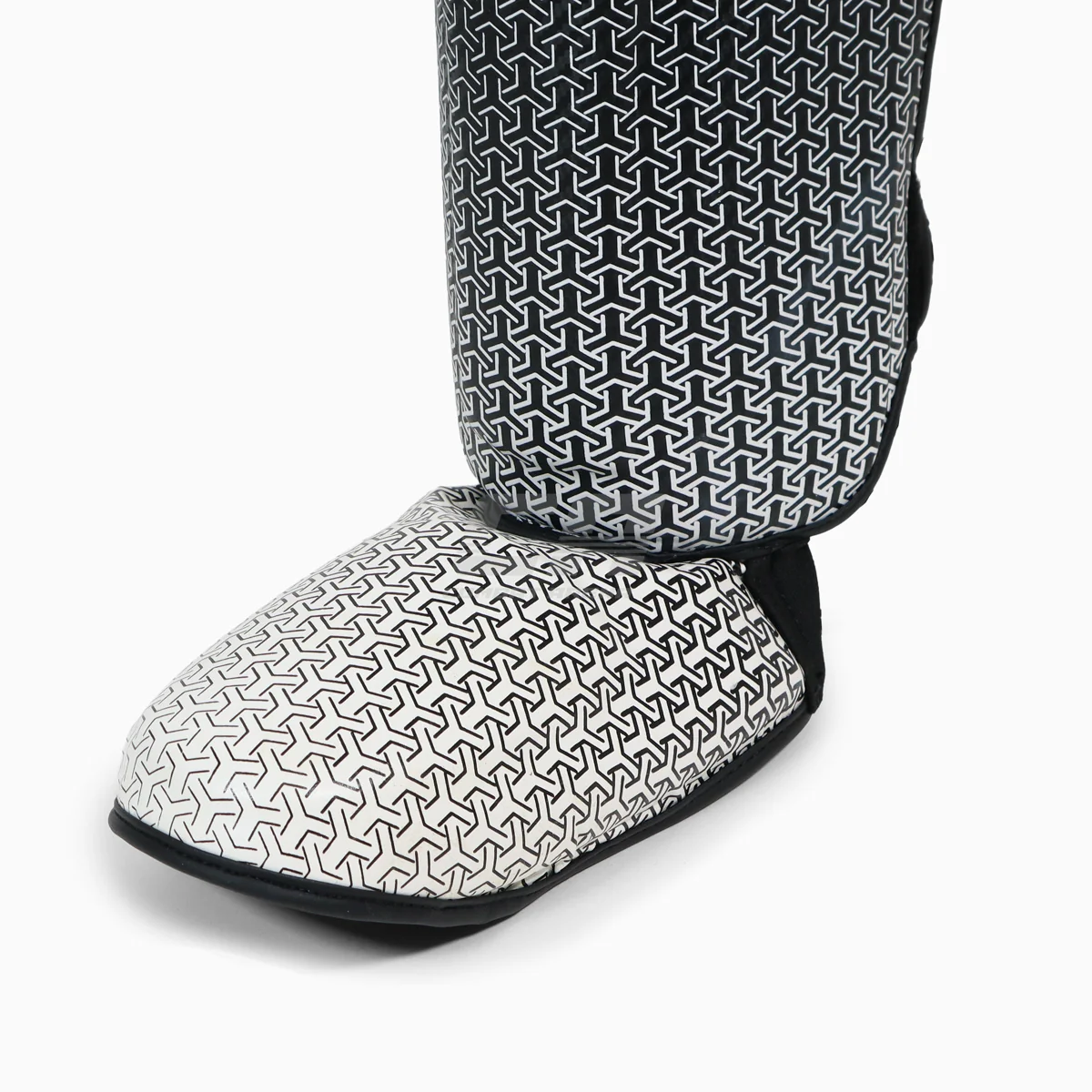 Caneleiras com para-pé Adidas Pro Kickboxing WAKO Preto-branco - Image 6