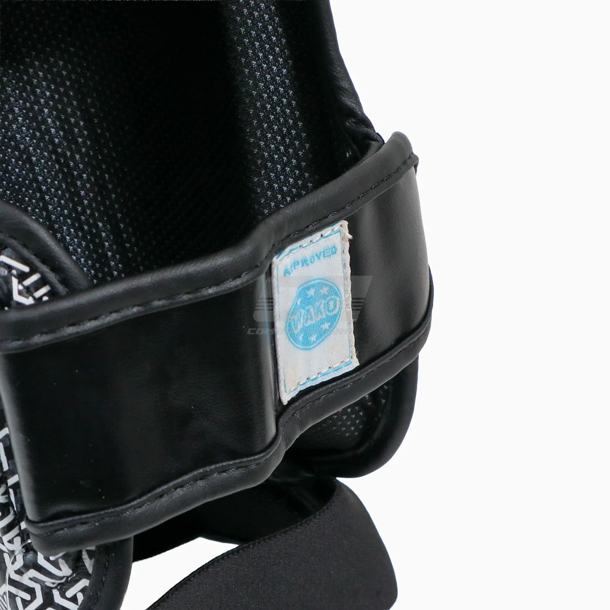 Caneleiras com para-pé Adidas Pro Kickboxing WAKO Preto-branco - Image 9