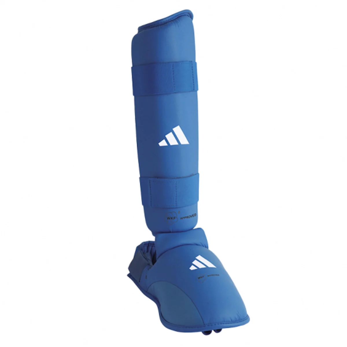 Caneleiras e Parapés Adidas Vermelho e Azul Homologados WKF - Image 6