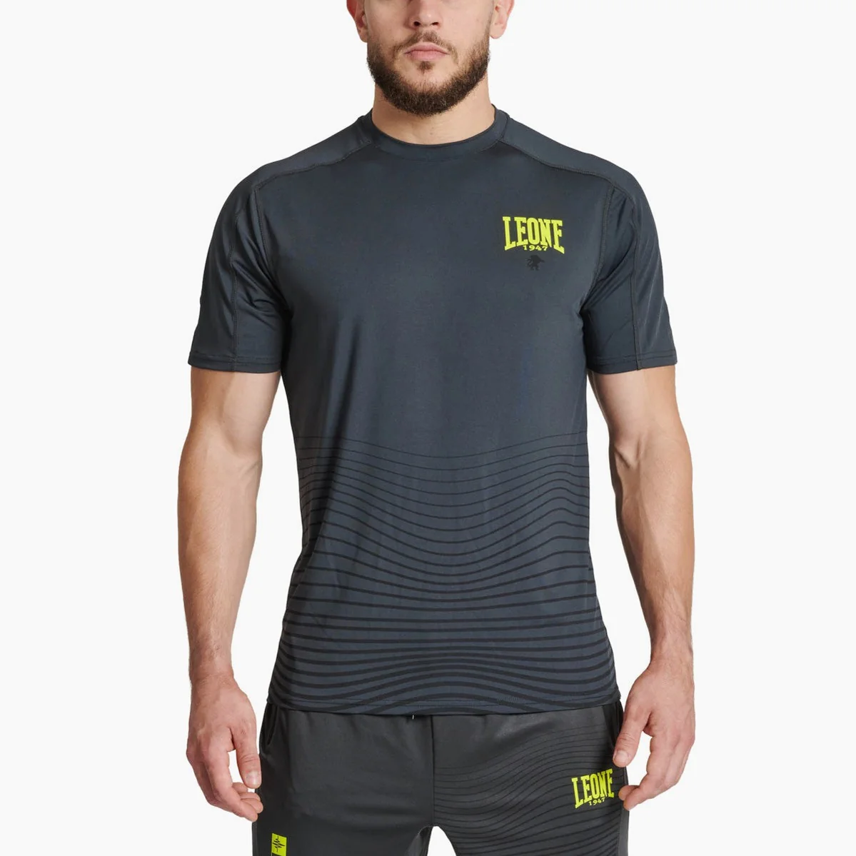 T-shirt técnica Leone Waves AB928 mangas curtas - Image 2