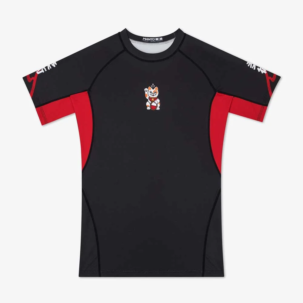 Rashguard Manto Lucky Cat mangas curtas - Image 3