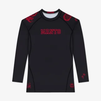 Rashguard Manto Miko mangas compridas Preto