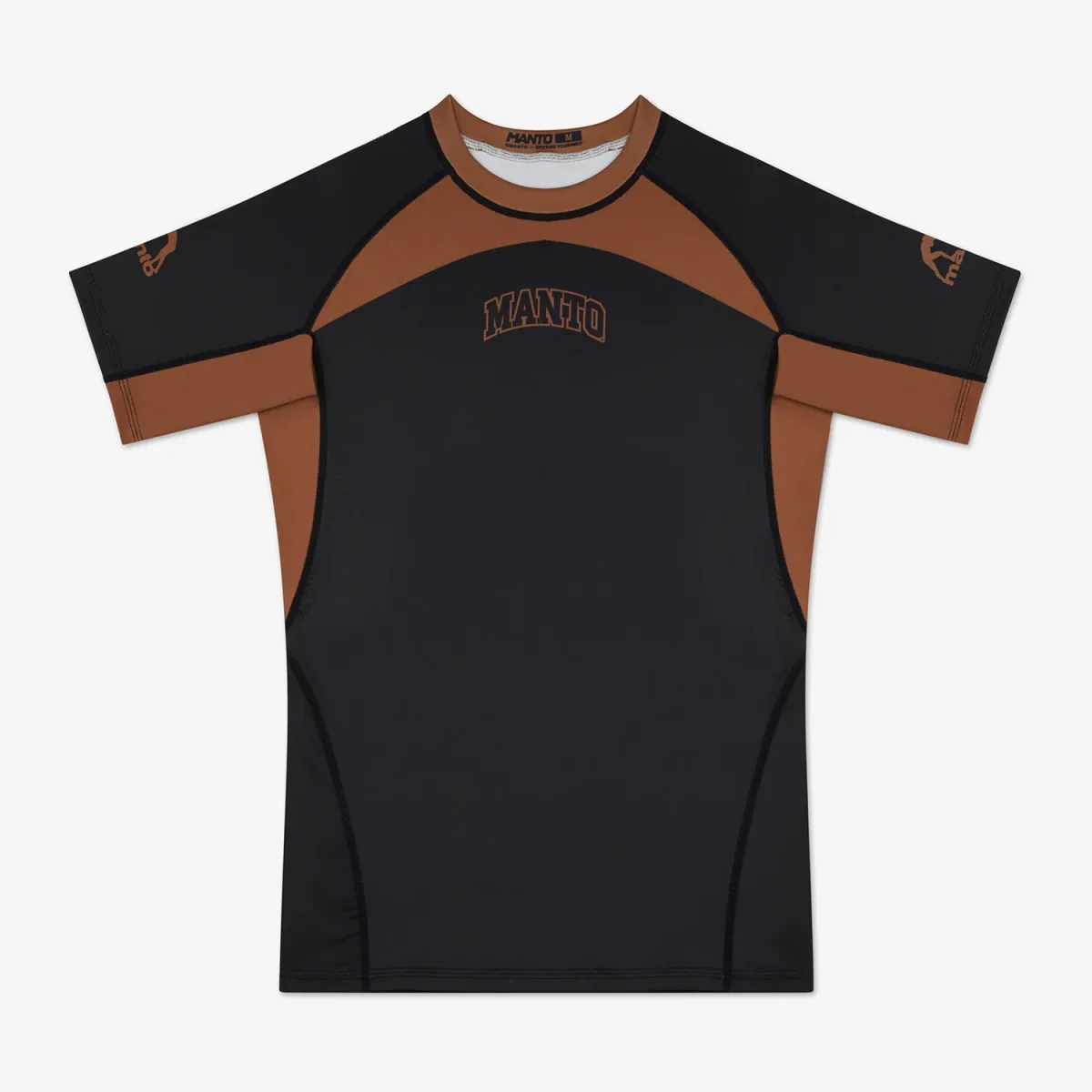 Rashguard Manto Ranked 25 mangas curtas Castanho - Image 2