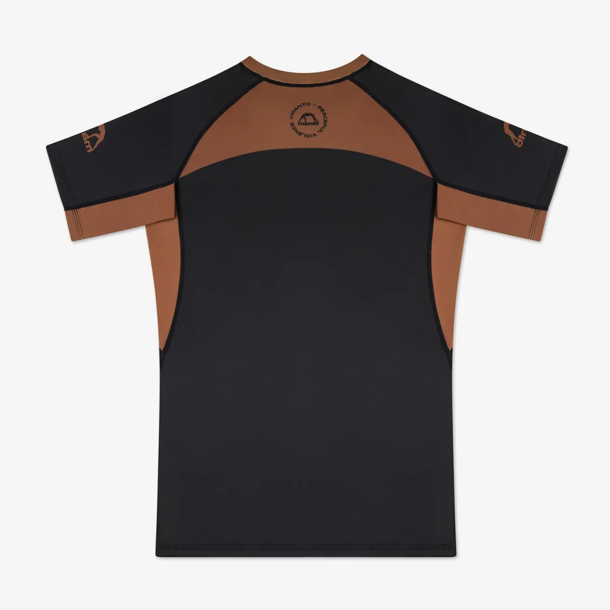 Rashguard Manto Ranked 25 mangas curtas Castanho - Image 3