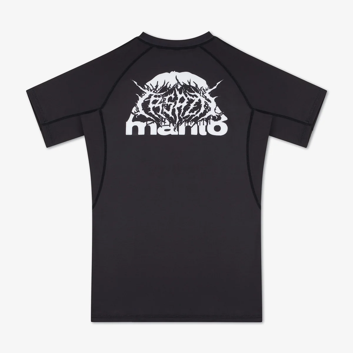 Rashguard Manto Treasure Zone mangas curtas preto - Image 2