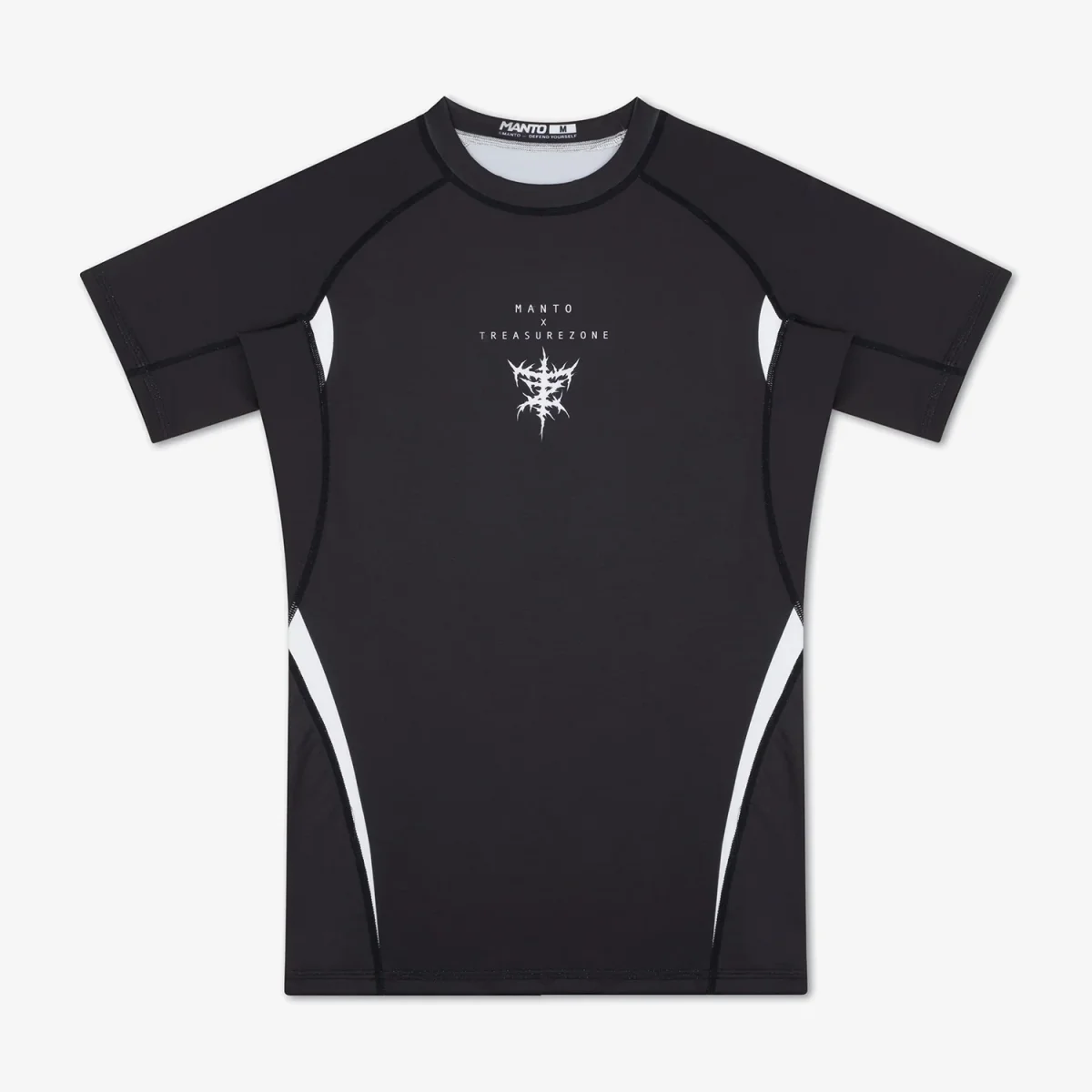 Rashguard Manto Treasure Zone mangas curtas preto - Image 3