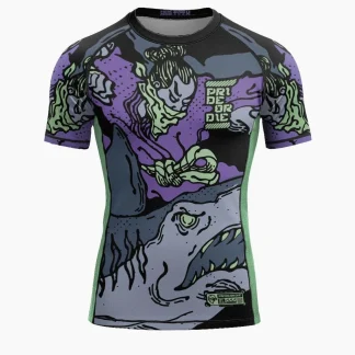 Rashguard Pride or Die Dangerous Water V2 mangas curtas