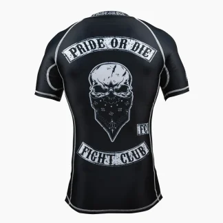 Rashguard Pride or Die Fight Club mangas curtas