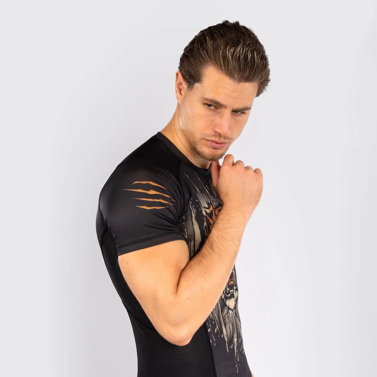 Rashguard Venum Tiger mangas curtas Preto - Image 5