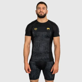Rashguard Venum x Chimaev Wild Borz mangas curtas Preto