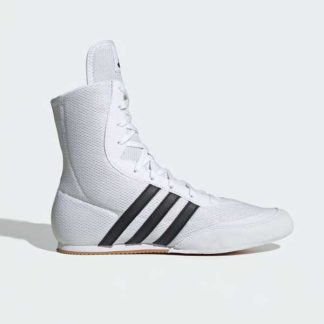 Sapatos de Boxe Adidas Box Hog 2 Preto-e-branco