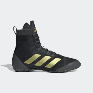 Sapatos de Boxe Adidas Speedex 18 Preto-ouro