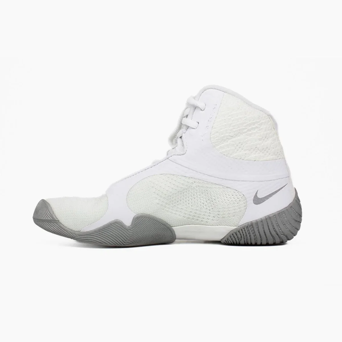 Sapatos de Luta-Wrestling Nike Tawa Branco-prata - Image 7
