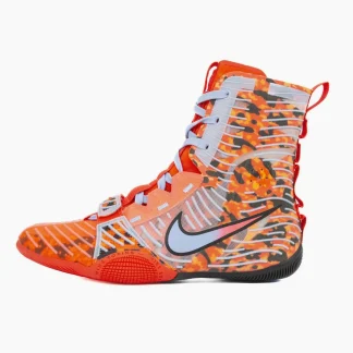 Sapatos de Boxe Nike Hyperko 3 SE Bright Crimson-Alumínio