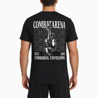 T-shirt Combat Arena Unbroken Preto