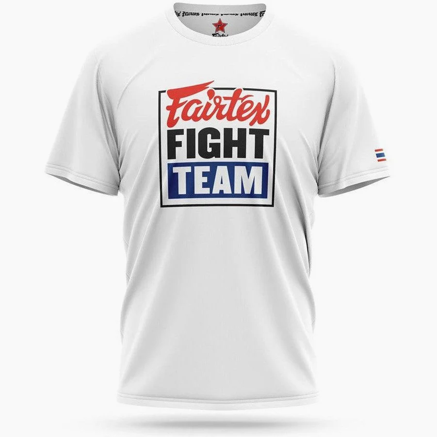T-shirt Fairtex Fight Team TST51 Branco-azul - Image 3