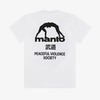 T-shirt Manto Society Branco