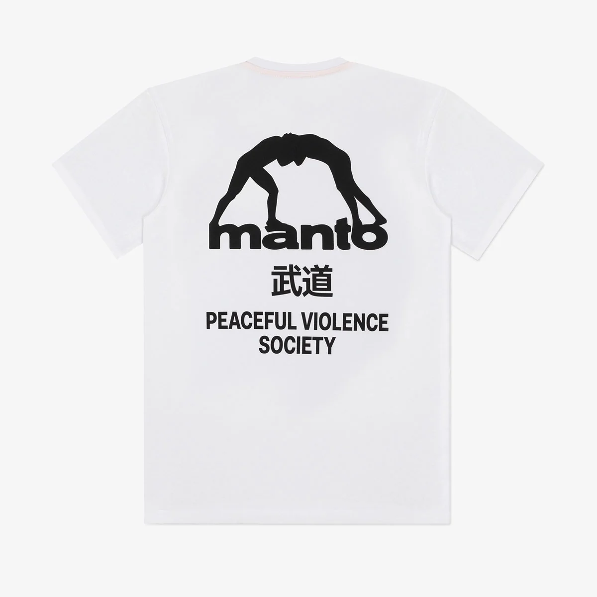 T-shirt Manto Society Branco
