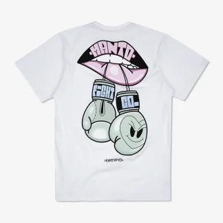T-shirt Manto x KTOF Gloves Branco