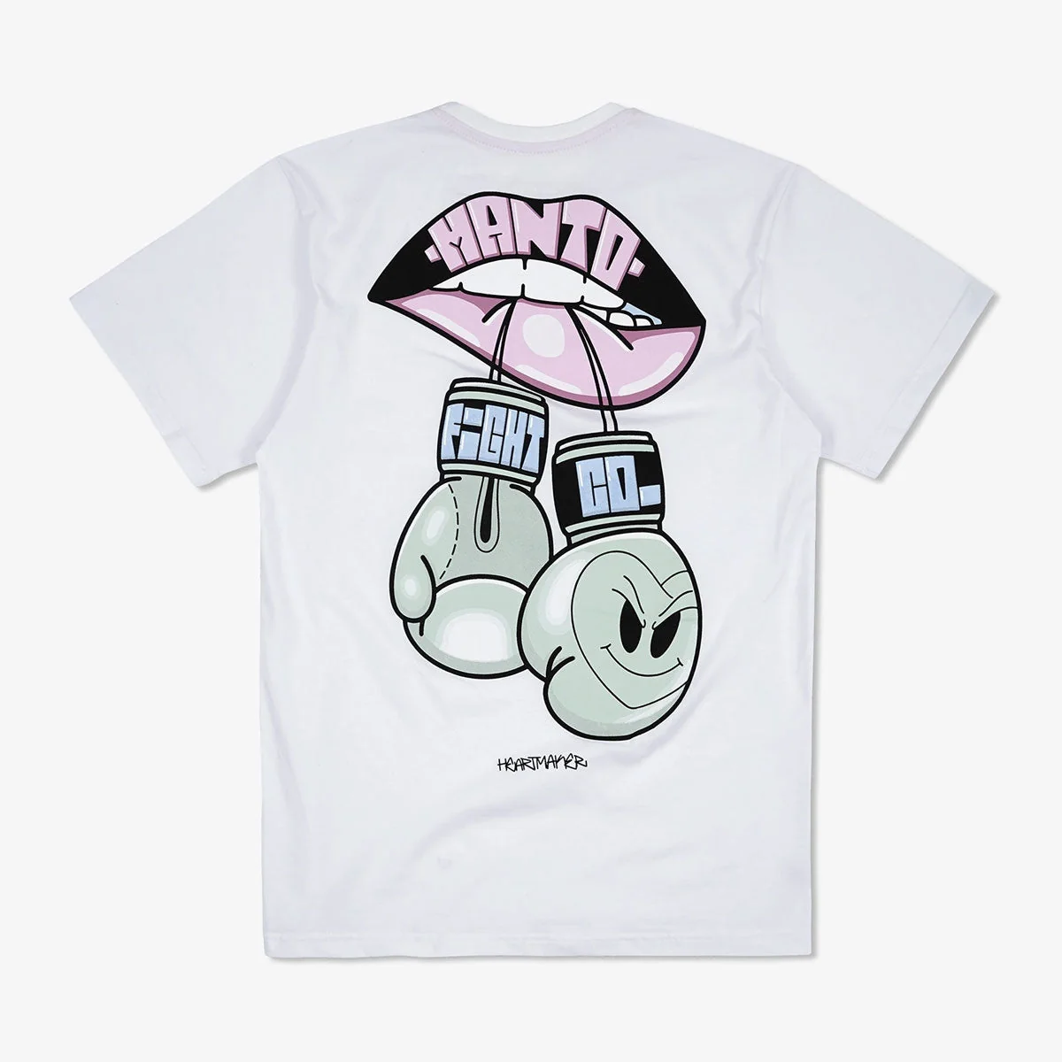 T-shirt Manto x KTOF Gloves Branco