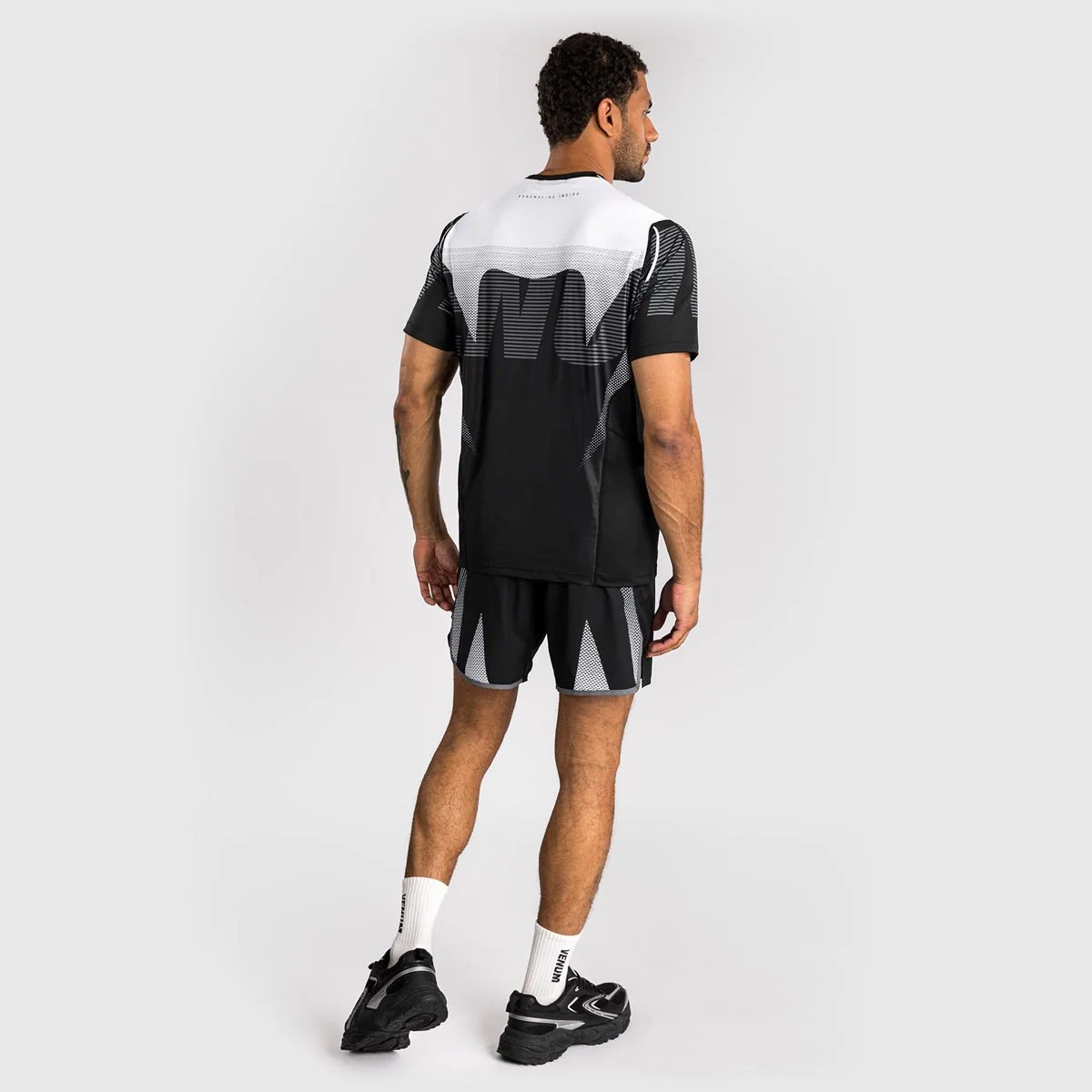 T-shirt Venum Adrenaline Dry Tech Preto-cinza - Image 5