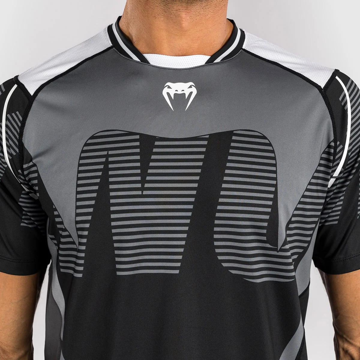 T-shirt Venum Adrenaline Dry Tech Preto-cinza - Image 6