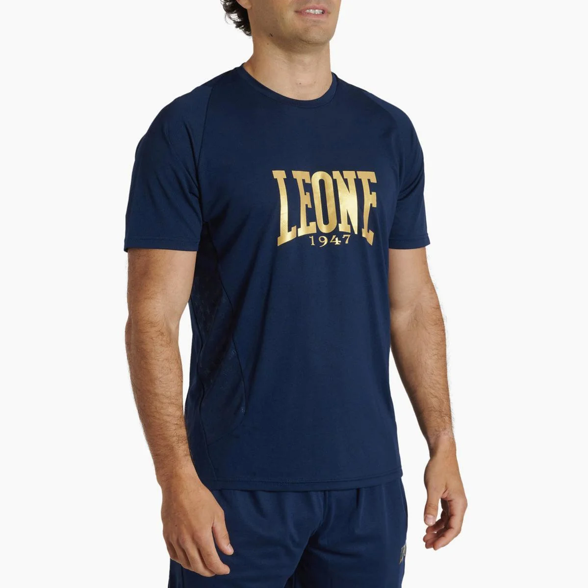 T-shirt técnica Leone DNA Logo ABX718 Azul - Image 2