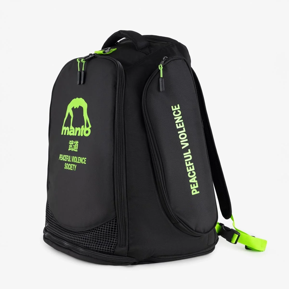 Mochila Manto SOCIETY Convertible XL Preto-verde