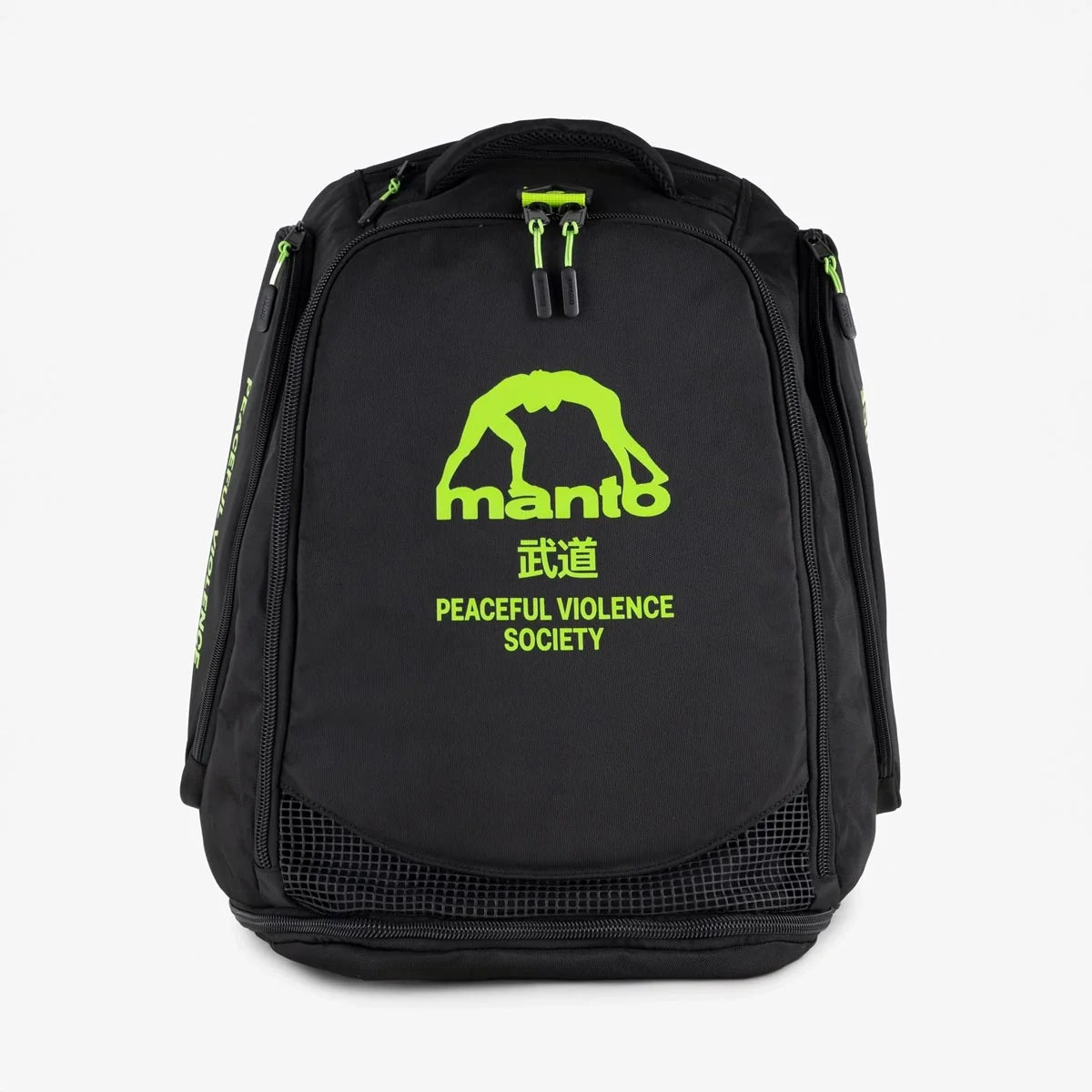 Mochila Manto SOCIETY Convertible XL Preto-verde - Image 4