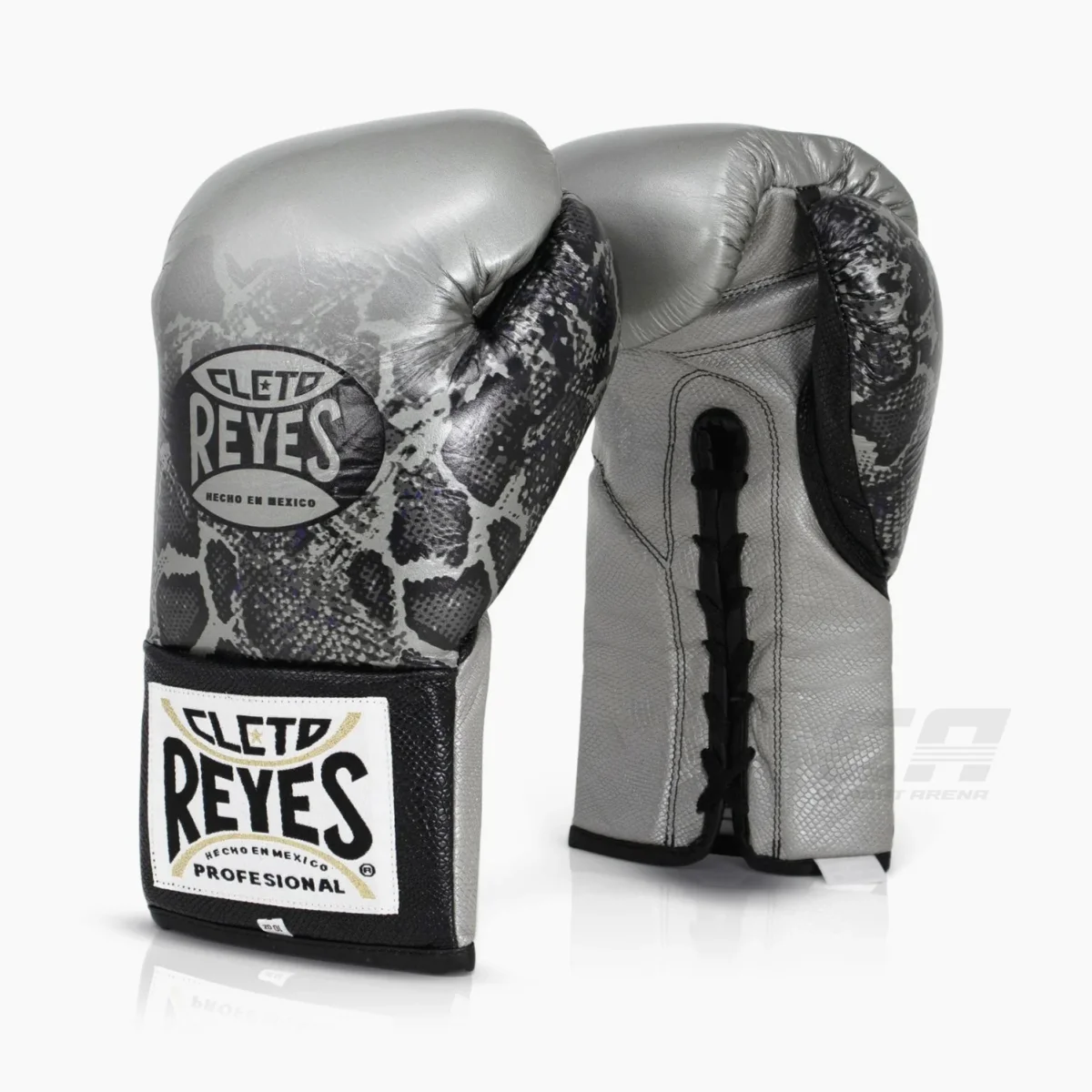 Luvas de Boxe Cleto Reyes Professional CB2 Steel Snake com atacadores