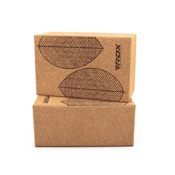 RDX D3 Cork Yoga Bloco Antiderrapante