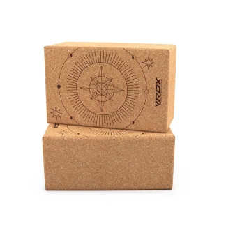 RDX D5 Cork Yoga Bloco Antiderrapante