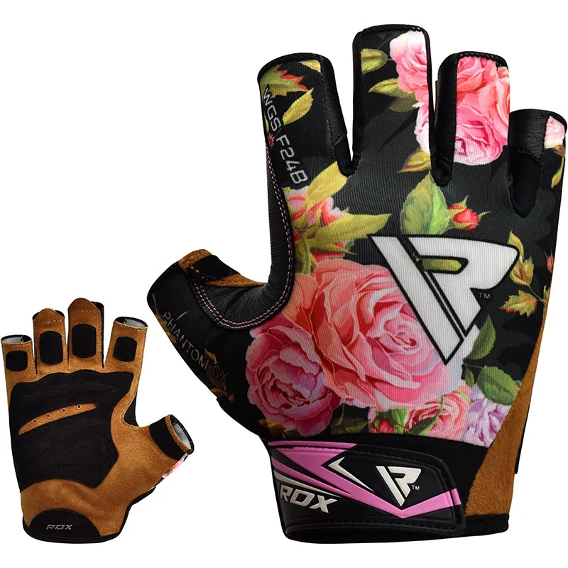 RDX F24 Feminino Luvas de Musculação - Image 3